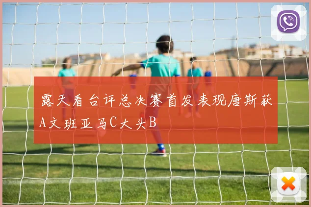露天看台评总决赛首发表现唐斯获A文班亚马C大头B